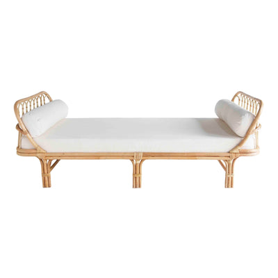 Se Teramo Rattan Daybed - Daybed I Rattan, Natur/ Hvid ❤ Stort online udvalg i HouseNordic ❤ Hurtig levering: 1 - 2 Hverdage samt billig fragt ❤ Varenummer: BBM-45561036275989 og barcode / Ean: '5713917015276 på lager - Udsalg på Nyheder, Populære produkter, Sovesofa, Sovesofa Spar op til 62% - Over 857 kendte brands på udsalg