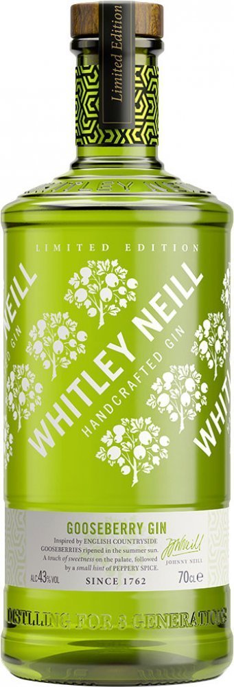 Se Whitley Neill Gooseberry Gin, Limited Edt. Fl 70 ❤ Kæmpe udvalg i WHITLEYNEI ❤ Hurtig levering: 1 - 2 Hverdage samt billig fragt - Varenummer: BAR-19127 og barcode / Ean: '5011166061960 på lager - Udsalg på Drikkevarer Spiritus Gin Spar op til 64% - Over 454 kendte brands på udsalg