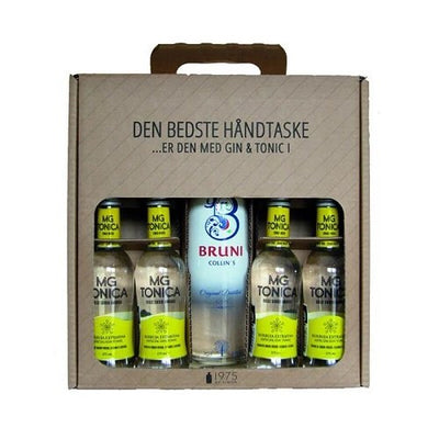 Se Bruni Collin's Gin M/4 Mg Tonic (+Pant) Fl 70 ✔ Kæmpe udvalg i  BRUNI ✔ Hurtig levering: 1 - 2 Hverdage samt billig fragt - Varenummer: BAR-429836 og barcode / Ean: '5712803101871 på lager - Udsalg på Drikkevarer | Spiritus | Gin Spar op til 62% - Over 785 kendte brands på udsalg