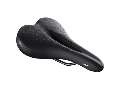 Se Bontrager Sport - Sadel - Dame - 167mm bred - Sort ❤ Kæmpe udvalg i Bontrager ❤ Hurtig levering: 1 - 2 Hverdage samt billig fragt - Varenummer: CKP-601479458790 og barcode / Ean: '601479458790 på lager - Udsalg på Sadler Spar op til 52% - Over 857 kendte brands på udsalg