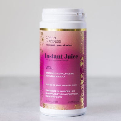 Se Green Goddess VITAL Instant Juice 210 g ❤ Kæmpe udvalg i Blandet ❤ Hurtig levering: 1 - 2 Hverdage samt billig fragt - Varenummer: HG-53939 og barcode / Ean: '5745000770045 på lager - Udsalg på Sundhed Spar op til 56% - Over 454 kendte brands på udsalg