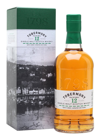 Se Tobermory 12 Yo Isle Of Mull Single Malt Fl 70 ❤ Kæmpe udvalg i TOBERMORY ❤ Hurtig levering: 1 - 2 Hverdage samt billig fragt - Varenummer: BAR-429902 og barcode / Ean: '5029704219612 på lager - Udsalg på Spar op til 57% - Over 434 design mærker på udsalg