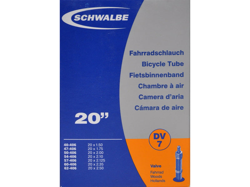 Se Schwalbe slange 20 x 1,50-2,50 med almindelig ventil DV7 ❤ Kæmpe udvalg i Schwalbe ❤ Hurtig levering: 1 - 2 Hverdage samt billig fragt - Varenummer: CKP-4026495100182 og barcode / Ean: &