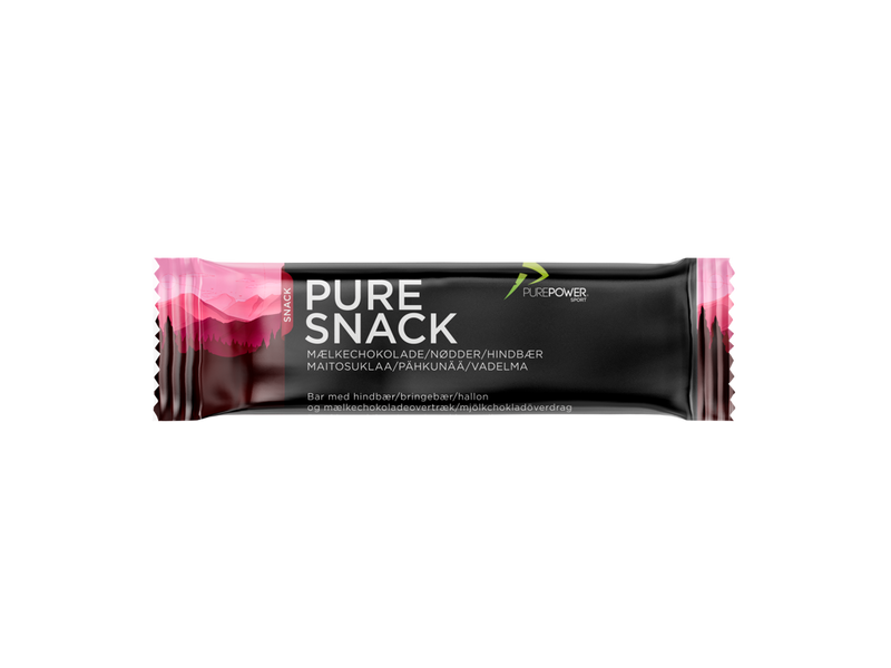 Se Purepower Pure Snack - Energibar - Hindbær - 40 gram ❤ Stort online udvalg i PurePower ❤ Hurtig levering: 1 - 2 Hverdage samt billig fragt ❤ Varenummer: CKP-5701477927405 og barcode / Ean: &