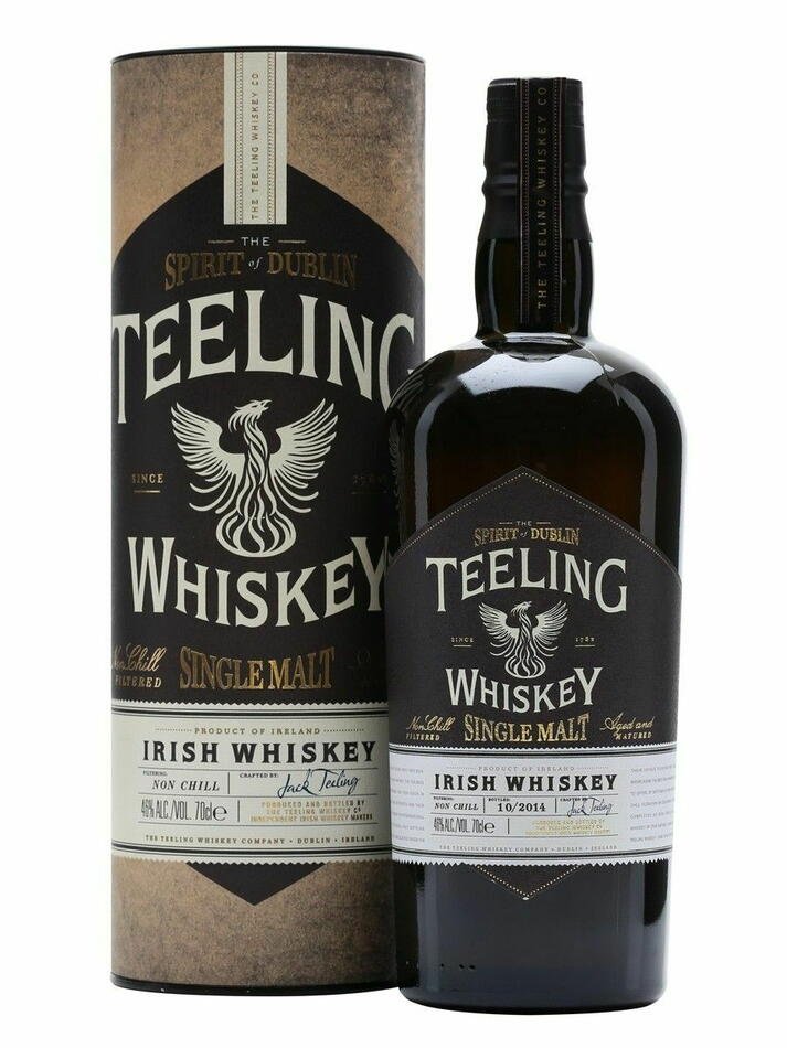 Se Teeling Single Malt Irish Whiskey Fl 70 ✔ Kæmpe udvalg i  TEELING ✔ Hurtig levering: 1 - 2 Hverdage samt billig fragt - Varenummer: BAR-17301 og barcode / Ean: &