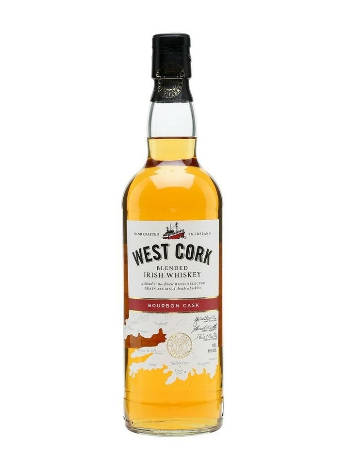 Se West Cork Bourbon Cask Irish Whiskey Fl 70 ✔ Kæmpe udvalg i  WESTCORK ✔ Hurtig levering: 1 - 2 Hverdage samt billig fragt - Varenummer: BAR-17319 og barcode / Ean: &