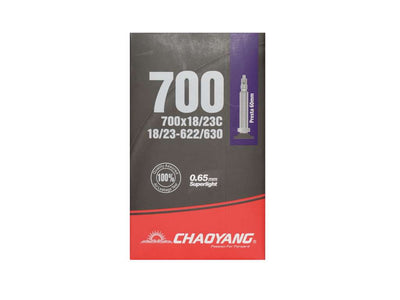 Se Chaoyang Slange Light 700 x 18-23C med 60mm lang Racerventil ❤ Kæmpe udvalg i Chaoyang ❤ Hurtig levering: 1 - 2 Hverdage samt billig fragt - Varenummer: CKP-6927116112318 og barcode / Ean: '6927116112318 på lager - Udsalg på Slanger Spar op til 62% - Over 400 kendte brands på udsalg