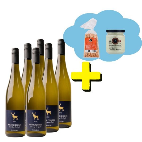 Se Riesling Hirsch Feinherb Kasse Tilbud + Grissini & Trøffelmayo ✔ Kæmpe udvalg i Barlife ✔ Hurtig levering: 1 - 2 Hverdage samt billig fragt - Varenummer: BAR-693975 og barcode / Ean: på lager - Udsalg på Drikkevarer - Vin og champagne - Hvidvin Spar op til 64% - Over 322 kendte brands på udsalg