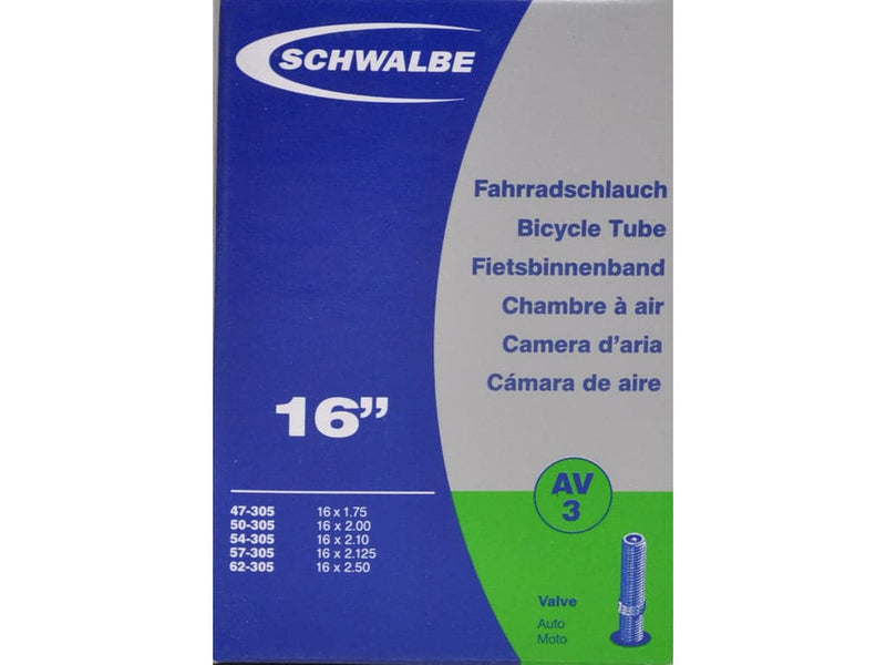 Se Schwalbe slange 16 x 1,75-2,50 med Auto ventil AV3 ❤ Stort online udvalg i Schwalbe ❤ Hurtig levering: 1 - 2 Hverdage samt billig fragt - Varenummer: CKP-4026495099929 og barcode / Ean: &