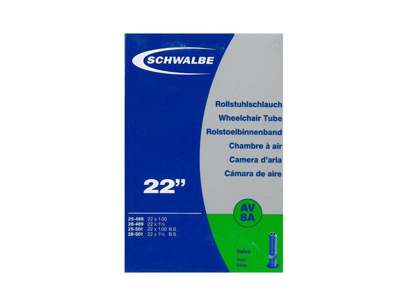 Se Schwalbe slange 22 x 1,00-1,25 med Auto ventil AV8A ❤ Kæmpe udvalg i Schwalbe ❤ Hurtig levering: 1 - 2 Hverdage samt billig fragt - Varenummer: CKP-4026495613491 og barcode / Ean: &