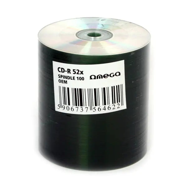 Se Omega CD-R 700MB (80 min) 52X - 100 stk. - Sølv ❤ Stort online udvalg i Platinet ❤ Hurtig levering: 1 - 2 Hverdage samt billig fragt - Varenummer: CPD-P88OBN100 og barcode / Ean: &