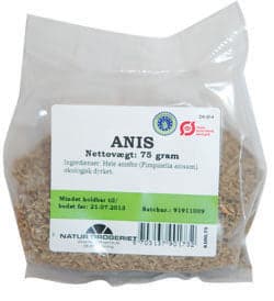 Stort online udvalg i Natur Drogeriet Anis Hel Ø 75 g. ❤ Natur Drogeriet ❤ Hurtig levering: 1 - 2 Hverdage og gratis fragt v/køb over 295 kr. GLS til pakkeshop ❤ Varenummer: HG-12876 og barcode / Ean: 5703137901732 på lager - Kæmpe udvalg i Mad & drikke - Over 454 design mærker på udsalg