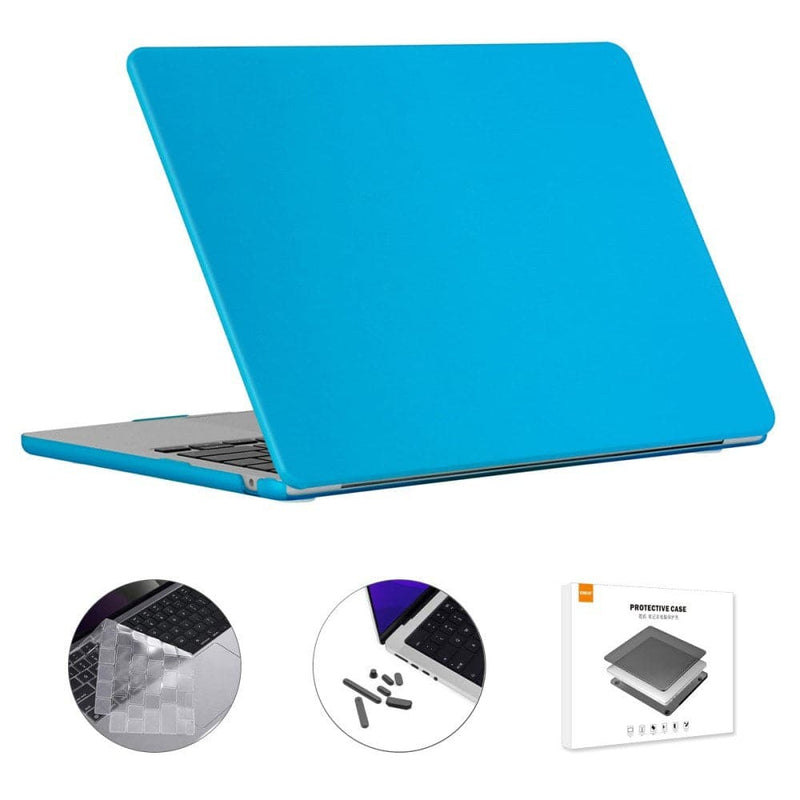 Se Macbook Air 15 (2023) - ENKAY cover til front og bagside - Inkl. Beskyttelsfilm til tastatur - Himmelblå ❤ Stort online udvalg i KopK ❤ Hurtig levering: 1 - 2 Hverdage samt billig fragt - Varenummer: CPD-V33610301752D og barcode / Ean: på lager - Udsalg på pc / mac tilbehør Spar op til 65% - Over 454 kendte brands på udsalg