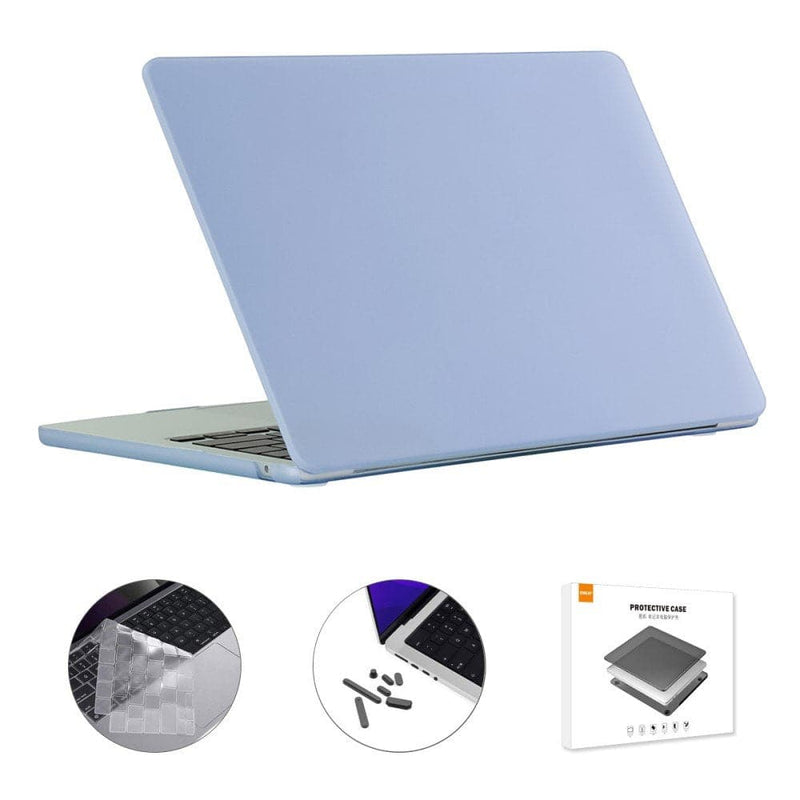 Se Macbook Air 15 (2023) - ENKAY cover til front og bagside - Inkl. Beskyttelsfilm til tastatur - Lilla/blå ❤ Stort online udvalg i KopK ❤ Hurtig levering: 1 - 2 Hverdage samt billig fragt - Varenummer: CPD-V33610301752K og barcode / Ean: på lager - Udsalg på pc / mac tilbehør Spar op til 57% - Over 454 kendte brands på udsalg