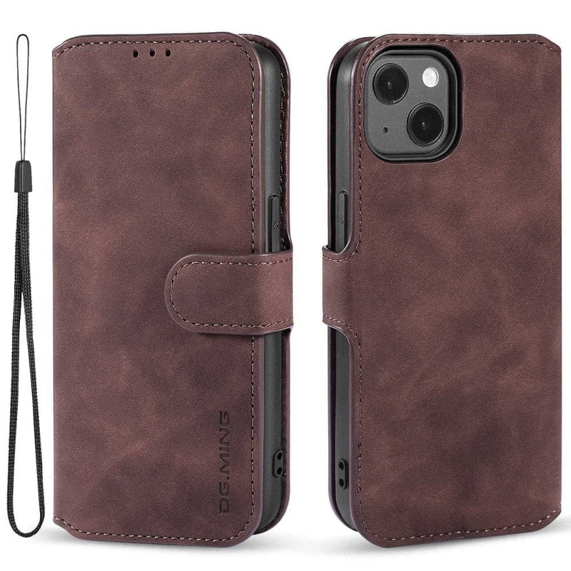 Se iPhone 14 Plus - DG.MING læder cover / pung - Aftagelig rem - Kaffe ❤ Stort online udvalg i Capida ❤ Hurtig levering: 1 - 2 Hverdage samt billig fragt - Varenummer: CPD-V33660103348F og barcode / Ean: 660103348F på lager - Udsalg på Mobil tilbehør Spar op til 61% - Over 434 design brands på udsalg