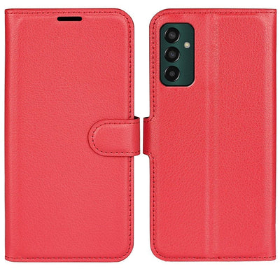 Se Samsung Galaxy M13 4G - Læder cover / pung - Rød ❤ Kæmpe udvalg i KopK ❤ Hurtig levering: 1 - 2 Hverdage samt billig fragt - Varenummer: CPD-V33660104554E og barcode / Ean: 660104554E på lager - Udsalg på Mobil tilbehør Spar op til 53% - Over 434 design mærker på udsalg