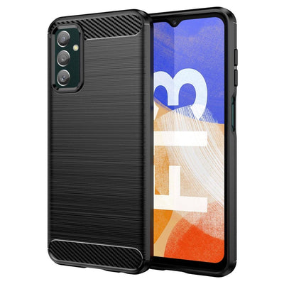 Se Samsung Galaxy M13 4G / M23 5G - Gummi cover - Børstet design - Sort ❤ Kæmpe udvalg i KopK ❤ Hurtig levering: 1 - 2 Hverdage samt billig fragt - Varenummer: CPD-V33660106146A og barcode / Ean: 660106146A på lager - Udsalg på Mobil tilbehør Spar op til 61% - Over 785 kendte brands på udsalg