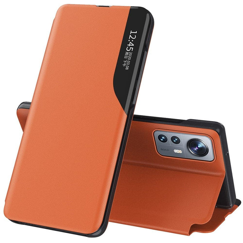 Se Xiaomi 12 Lite 5G - View Window læder cover - Orange ❤ Kæmpe udvalg i Capida ❤ Hurtig levering: 1 - 2 Hverdage samt billig fragt - Varenummer: CPD-V33660107463F og barcode / Ean: 660107463F på lager - Udsalg på Mobil tilbehør Spar op til 54% - Over 434 design mærker på udsalg