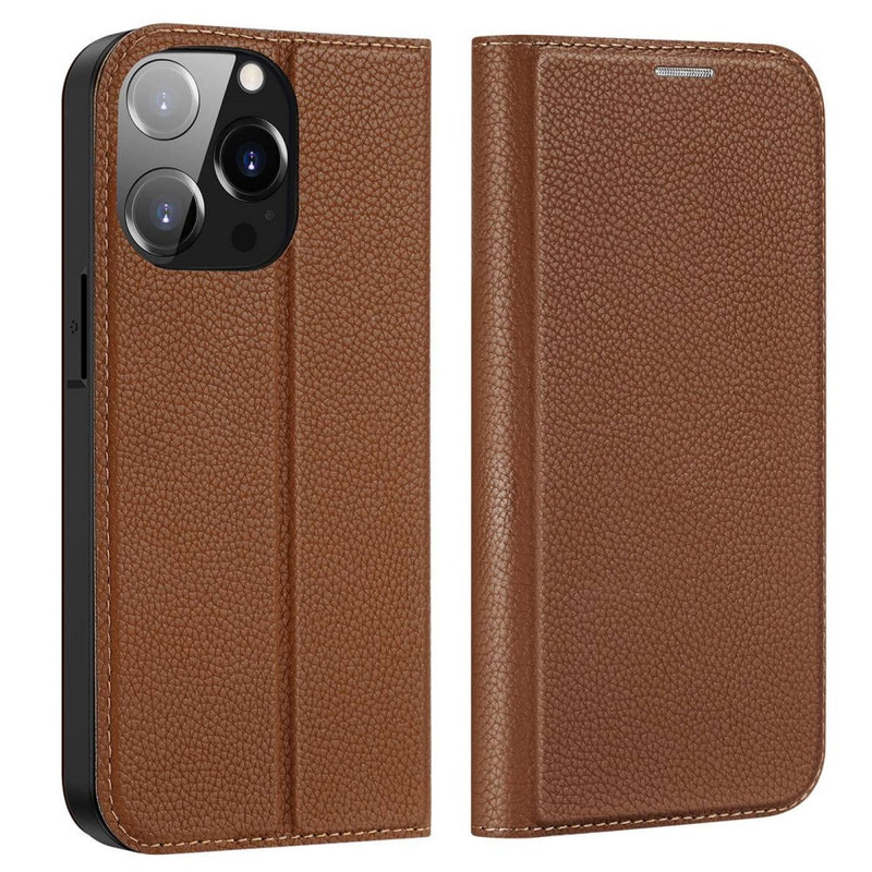 Se iPhone 14 Pro - DUX DUCIS Skin X2 læder cover - Brun ✔ Kæmpe udvalg i  DUX DUCIS ✔ Hurtig levering: 1 - 2 Hverdage samt billig fragt - Varenummer: CPD-DU3034552 og barcode / Ean: &