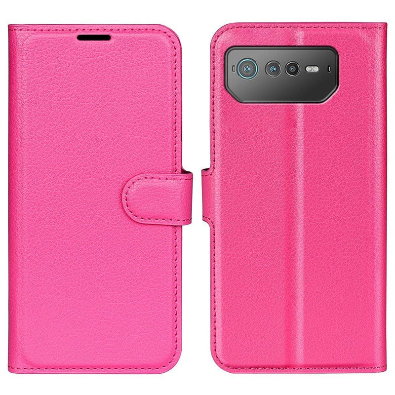 Se Asus ROG Phone 6 5G - Læder cover / pung - Rosa ❤ Kæmpe udvalg i KopK ❤ Hurtig levering: 1 - 2 Hverdage samt billig fragt - Varenummer: CPD-V33660109708H og barcode / Ean: 660109708H på lager - Udsalg på Mobil tilbehør Spar op til 57% - Over 434 design brands på udsalg