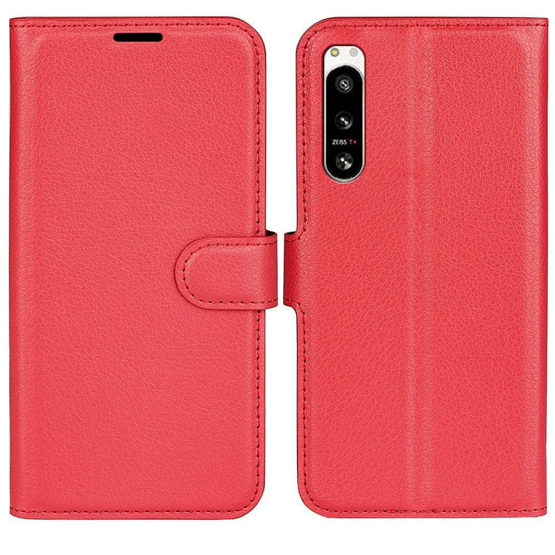 Se Sony Xperia 5 IV 5G - Læder cover / pung - Rød ❤ Kæmpe udvalg i KopK ❤ Hurtig levering: 1 - 2 Hverdage samt billig fragt - Varenummer: CPD-V33660112184D og barcode / Ean: 660112184D på lager - Udsalg på Mobil tilbehør Spar op til 52% - Over 434 design brands på udsalg