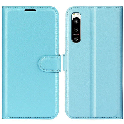 Se Sony Xperia 5 IV 5G - Læder cover / pung - Blå ❤ Kæmpe udvalg i KopK ❤ Hurtig levering: 1 - 2 Hverdage samt billig fragt - Varenummer: CPD-V33660112184E og barcode / Ean: 660112184E på lager - Udsalg på Mobil tilbehør Spar op til 51% - Over 434 design brands på udsalg