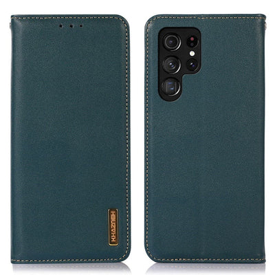 Se Samsung Galaxy S23 Ultra 5G - KHAZNEH ægte læder cover - Grøn ❤ Stort online udvalg i KopK ❤ Hurtig levering: 1 - 2 Hverdage samt billig fragt - Varenummer: CPD-V33660116729B og barcode / Ean: på lager - Udsalg på Mobil tilbehør Spar op til 59% - Over 454 kendte mærker på udsalg