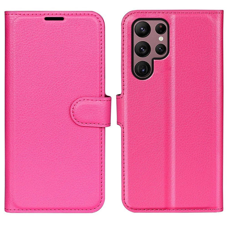 Se Samsung Galaxy S23 Ultra 5G - Læder cover / pung - Rosa ❤ Stort online udvalg i KopK ❤ Hurtig levering: 1 - 2 Hverdage samt billig fragt - Varenummer: CPD-V33660116775H og barcode / Ean: 660116775H på lager - Udsalg på Mobil tilbehør Spar op til 66% - Over 434 design brands på udsalg