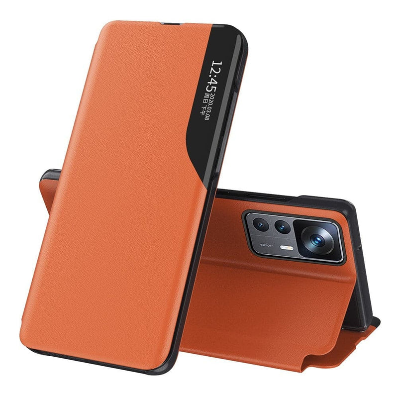 Se Xiaomi 12T 5G / 12T Pro 5G / Redmi K50 Ultra 5G - View Window læder cover - Orange ❤ Stort online udvalg i KopK ❤ Hurtig levering: 1 - 2 Hverdage samt billig fragt - Varenummer: CPD-V33660117439D og barcode / Ean: på lager - Udsalg på Mobil tilbehør Spar op til 59% - Over 454 kendte mærker på udsalg