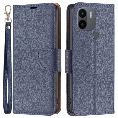 Se Xiaomi Redmi A1 4G / A1+ 4G - Læder cover / pung - aftagelig strop - Mørkeblå ❤ Stort online udvalg i KopK ❤ Hurtig levering: 1 - 2 Hverdage samt billig fragt - Varenummer: CPD-V33660118881B og barcode / Ean: 660118881B på lager - Udsalg på Mobil tilbehør Spar op til 66% - Over 434 design brands på udsalg