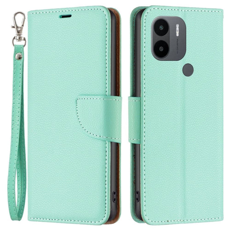 Se Xiaomi Redmi A1 4G / A1+ 4G - Læder cover / pung - aftagelig strop - Grøn ❤ Stort online udvalg i KopK ❤ Hurtig levering: 1 - 2 Hverdage samt billig fragt - Varenummer: CPD-V33660118881C og barcode / Ean: 660118881C på lager - Udsalg på Mobil tilbehør Spar op til 65% - Over 434 design brands på udsalg