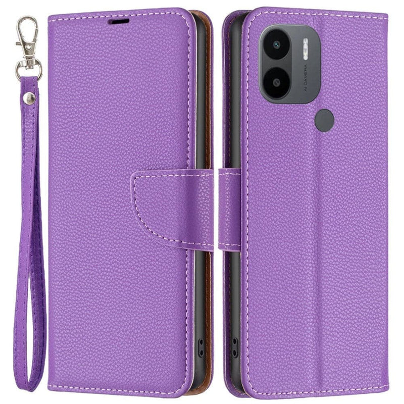 Se Xiaomi Redmi A1 4G / A1+ 4G - Læder cover / pung - aftagelig strop - Lilla ❤ Stort online udvalg i KopK ❤ Hurtig levering: 1 - 2 Hverdage samt billig fragt - Varenummer: CPD-V33660118881E og barcode / Ean: 660118881E på lager - Udsalg på Mobil tilbehør Spar op til 63% - Over 434 design brands på udsalg