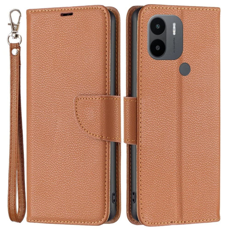 Se Xiaomi Redmi A1 4G / A1+ 4G - Læder cover / pung - aftagelig strop - Brun ❤ Stort online udvalg i KopK ❤ Hurtig levering: 1 - 2 Hverdage samt billig fragt - Varenummer: CPD-V33660118881F og barcode / Ean: 660118881F på lager - Udsalg på Mobil tilbehør Spar op til 62% - Over 434 design brands på udsalg