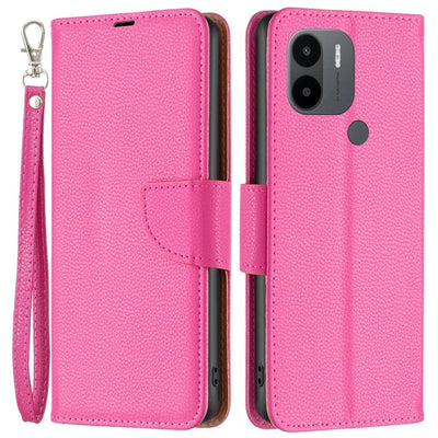 Se Xiaomi Redmi A1 4G / A1+ 4G - Læder cover / pung - aftagelig strop - Rosa ❤ Stort online udvalg i KopK ❤ Hurtig levering: 1 - 2 Hverdage samt billig fragt - Varenummer: CPD-V33660118881G og barcode / Ean: 660118881G på lager - Udsalg på Mobil tilbehør Spar op til 61% - Over 434 design brands på udsalg