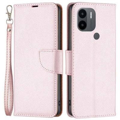 Se Xiaomi Redmi A1 4G / A1+ 4G - Læder cover / pung - aftagelig strop - Rosa guld ❤ Stort online udvalg i KopK ❤ Hurtig levering: 1 - 2 Hverdage samt billig fragt - Varenummer: CPD-V33660118881H og barcode / Ean: 660118881H på lager - Udsalg på Mobil tilbehør Spar op til 59% - Over 434 design brands på udsalg