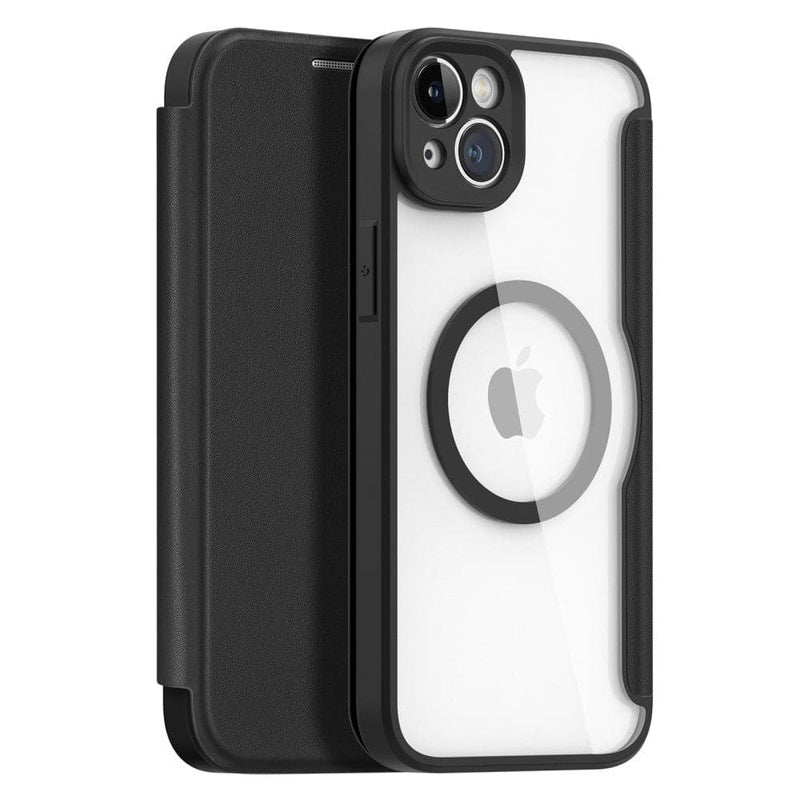 Se iPhone 14 Plus - Dux Ducis Skin X Pro Flip Magsafe cover - Sort ✔ Kæmpe udvalg i  DUX DUCIS ✔ Hurtig levering: 1 - 2 Hverdage samt billig fragt - Varenummer: CPD-DU3033593 og barcode / Ean: &