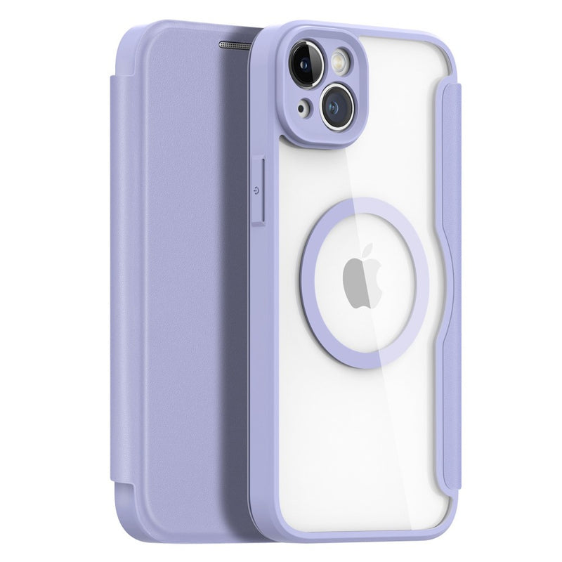 Se iPhone 14 Plus - Dux Ducis Skin X Pro Flip Magsafe cover - Lilla ✔ Kæmpe udvalg i  DUX DUCIS ✔ Hurtig levering: 1 - 2 Hverdage samt billig fragt - Varenummer: CPD-DU3033616 og barcode / Ean: &