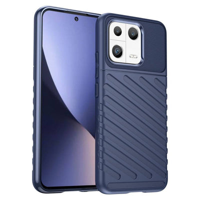 Se Xiaomi 13 - Thunder Series gummi cover - Blå ❤ Stort online udvalg i KopK ❤ Hurtig levering: 1 - 2 Hverdage samt billig fragt - Varenummer: CPD-V33660120306B og barcode / Ean: på lager - Udsalg på Mobil tilbehør Spar op til 53% - Over 454 kendte brands på udsalg