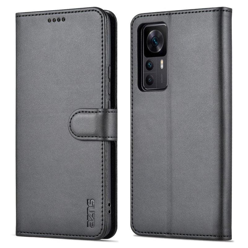 Se Xiaomi Redmi K50 Ultra 5G / 12T 5G / 12T Pro 5G - AZNS læder cover / pung - Sort ❤ Kæmpe udvalg i KopK ❤ Hurtig levering: 1 - 2 Hverdage samt billig fragt - Varenummer: CPD-V33660121819A og barcode / Ean: 660121819A på lager - Udsalg på Mobil tilbehør Spar op til 53% - Over 434 design mærker på udsalg