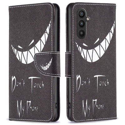 Se Samsung Galaxy A34 5G - Læder cover / pung - Printet design - DonÂ´t Touch My Phone ❤ Kæmpe udvalg i KopK ❤ Hurtig levering: 1 - 2 Hverdage samt billig fragt - Varenummer: CPD-V33660122488B og barcode / Ean: 660122488B på lager - Udsalg på Mobil tilbehør Spar op til 65% - Over 434 design mærker på udsalg