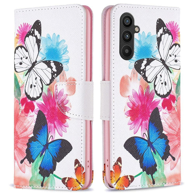 Se Samsung Galaxy A34 5G - Læder cover / pung - Printet design - Sommerfugle ❤ Kæmpe udvalg i KopK ❤ Hurtig levering: 1 - 2 Hverdage samt billig fragt - Varenummer: CPD-V33660122488E og barcode / Ean: 660122488E på lager - Udsalg på Mobil tilbehør Spar op til 61% - Over 434 design mærker på udsalg