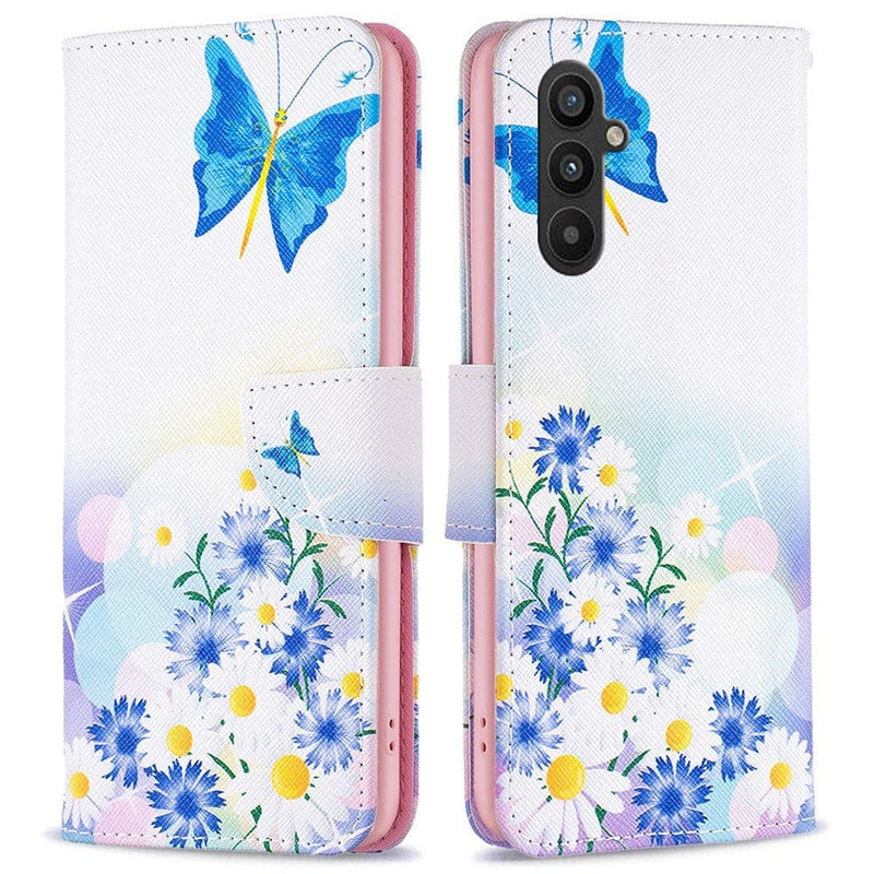 Se Samsung Galaxy A34 5G - Læder cover / pung - Printet design - Sommerfugl og blomster ❤ Kæmpe udvalg i KopK ❤ Hurtig levering: 1 - 2 Hverdage samt billig fragt - Varenummer: CPD-V33660122488J og barcode / Ean: 660122488J på lager - Udsalg på Mobil tilbehør Spar op til 55% - Over 434 design mærker på udsalg