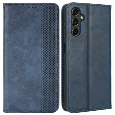 Se Samsung Galaxy A14 5G - Vintage læder cover / pung - Blå ❤ Kæmpe udvalg i KopK ❤ Hurtig levering: 1 - 2 Hverdage samt billig fragt - Varenummer: CPD-V33660123221B og barcode / Ean: 660123221B på lager - Udsalg på Mobil tilbehør Spar op til 66% - Over 434 design mærker på udsalg