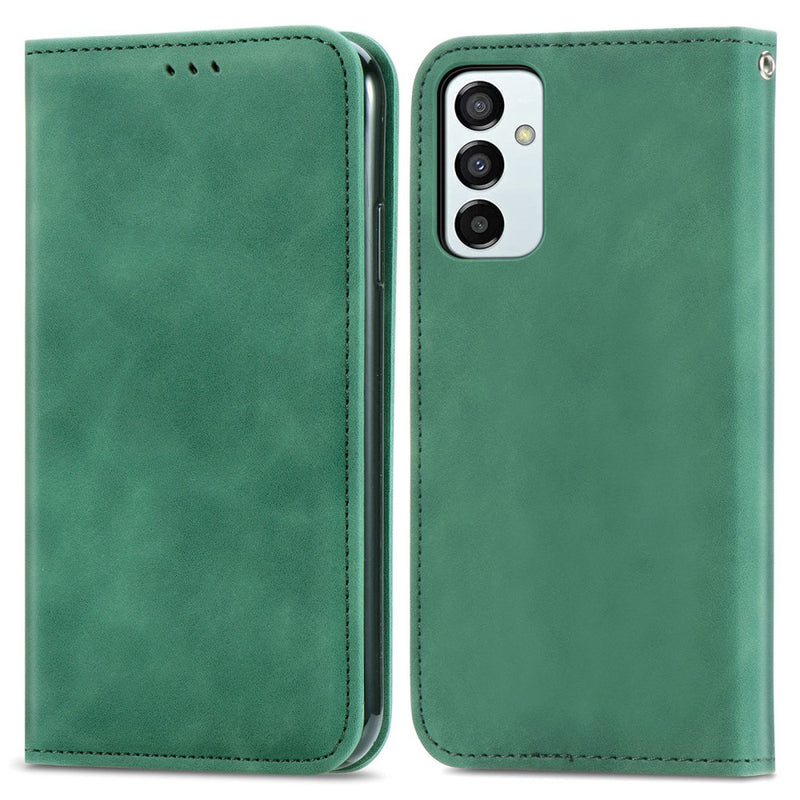 Se Samsung Galaxy M23 5G / M13 4G - Retro læder cover - Grøn ❤ Stort online udvalg i KopK ❤ Hurtig levering: 1 - 2 Hverdage samt billig fragt - Varenummer: CPD-V33660127052D og barcode / Ean: på lager - Udsalg på Mobil tilbehør Spar op til 56% - Over 424 kendte brands på udsalg