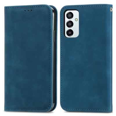 Se Samsung Galaxy M23 5G / M13 4G - Retro læder cover - Blå ❤ Stort online udvalg i KopK ❤ Hurtig levering: 1 - 2 Hverdage samt billig fragt - Varenummer: CPD-V33660127052E og barcode / Ean: på lager - Udsalg på Mobil tilbehør Spar op til 55% - Over 424 kendte brands på udsalg