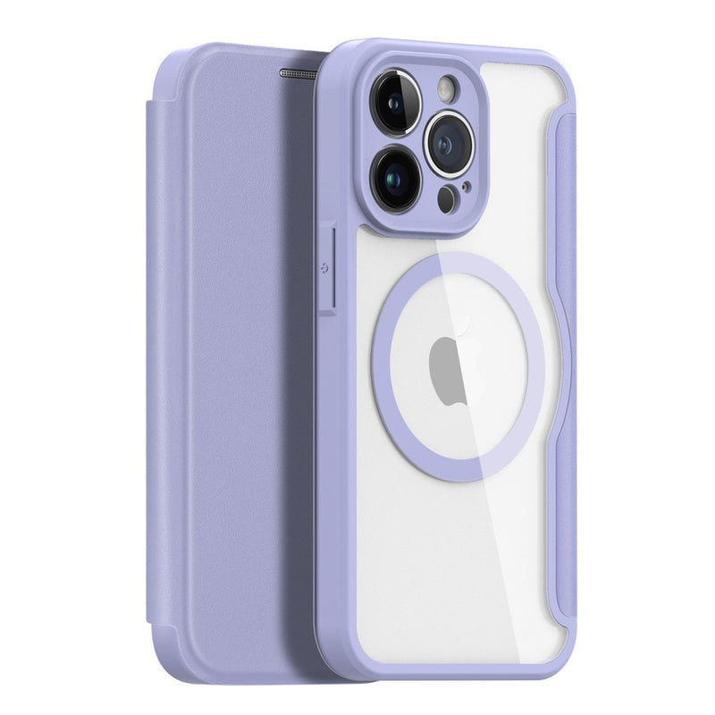 Se iPhone 13 Pro - Dux Ducis Skin X Pro Flip Magsafe cover - Lilla ✔ Kæmpe udvalg i  DUX DUCIS ✔ Hurtig levering: 1 - 2 Hverdage samt billig fragt - Varenummer: CPD-DU3029251 og barcode / Ean: &