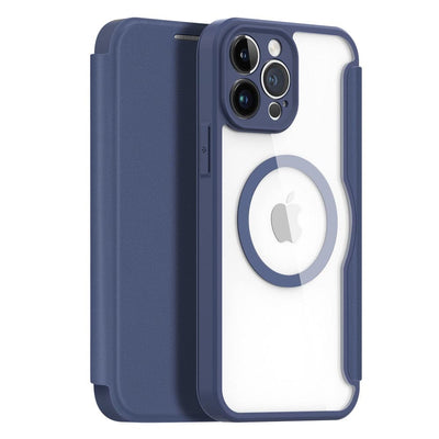 Se iPhone 13 Pro Max - Dux Ducis Skin X Pro Flip Magsafe cover - Blå ✔ Kæmpe udvalg i  DUX DUCIS ✔ Hurtig levering: 1 - 2 Hverdage samt billig fragt - Varenummer: CPD-DU3029275 og barcode / Ean: '6934913029275 på lager - Udsalg på Mobil tilbehør Spar op til 55% - Over 412 kendte brands på udsalg