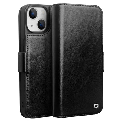 Se iPhone 14 - QIALINO Classic Slim ægte læder cover - Sort ✔ Kæmpe udvalg i QIALINO ✔ Hurtig levering: 1 - 2 Hverdage samt billig fragt - Varenummer: CPD-QLI14103002 og barcode / Ean: '0601968148850 på lager - Udsalg på Mobil tilbehør Spar op til 55% - Over 424 kendte brands på udsalg