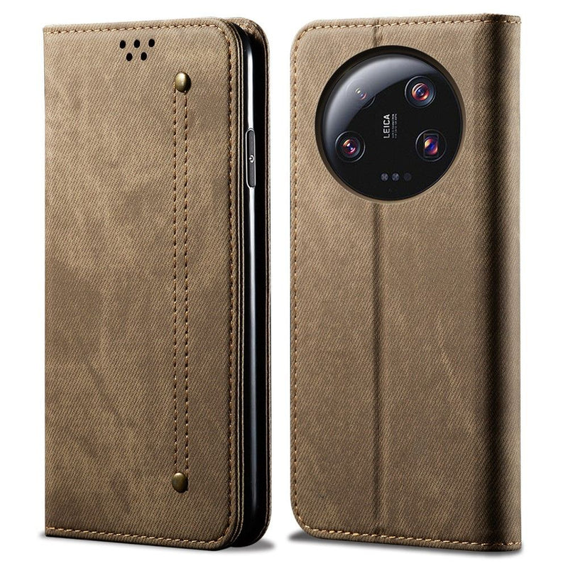 Se Xiaomi 13 Ultra - Flip Jeans læder cover - Khaki ❤ Kæmpe udvalg i Blandet ❤ Hurtig levering: 1 - 2 Hverdage samt billig fragt - Varenummer: CPD-V33660139212B og barcode / Ean: 660139212B på lager - Udsalg på Mobil tilbehør Spar op til 55% - Over 424 kendte brands på udsalg