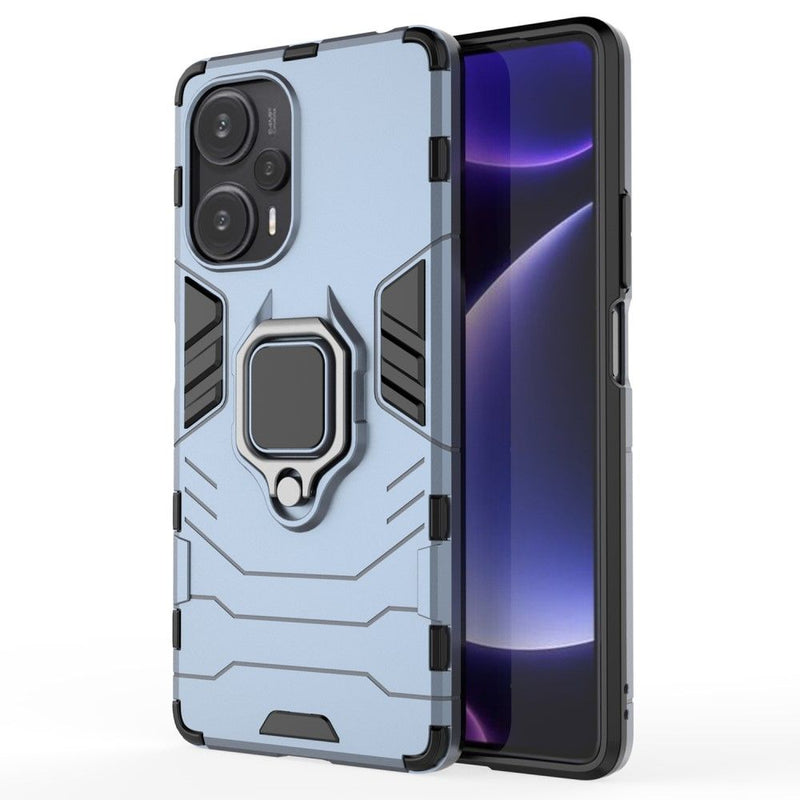 Se Xiaomi Poco F5 5G - Shockproof Hybridcover med Kickstand - Blå ❤ Kæmpe udvalg i Blandet ❤ Hurtig levering: 1 - 2 Hverdage samt billig fragt - Varenummer: CPD-V33660139240C og barcode / Ean: 660139240C på lager - Udsalg på Mobil tilbehør Spar op til 57% - Over 454 kendte mærker på udsalg